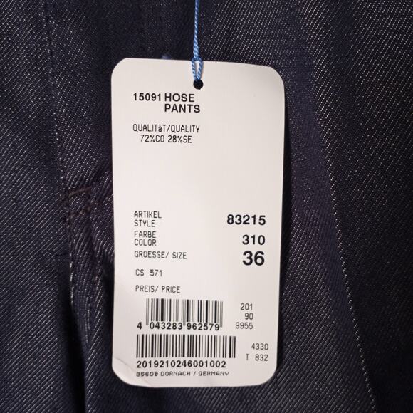 Escada Sport Dark Wash Bootcut Slight Flare Jeans - Picture 10 of 12